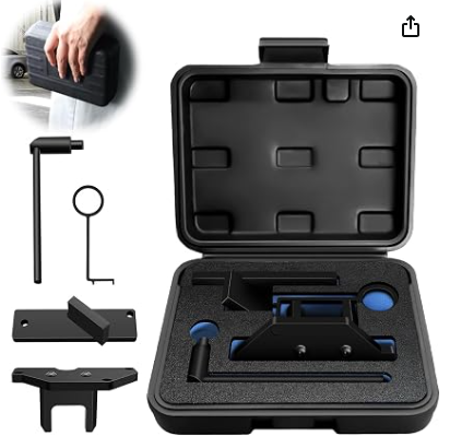 Kit Calado Distribucion PSA 1.2 puretech, Kit de Herramientas de Sincronización, Timing Herramientas Kit para PSA 1.0 1.2, para Citroen C1、C3、C4, para Peugeot 208、2008、308、3008、508、5008 （Negra）