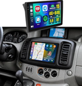 4+64GB Android 15 Radio para Renault Trafic 2001-2010/Opel Vivaro 2006-2010/Nissan Primastar 2006-2014 Wireless Carplay Android Auto Pantalla Táctil 10.1 Pulgadas 2 DIN Autoradio con GPS Bluetooth