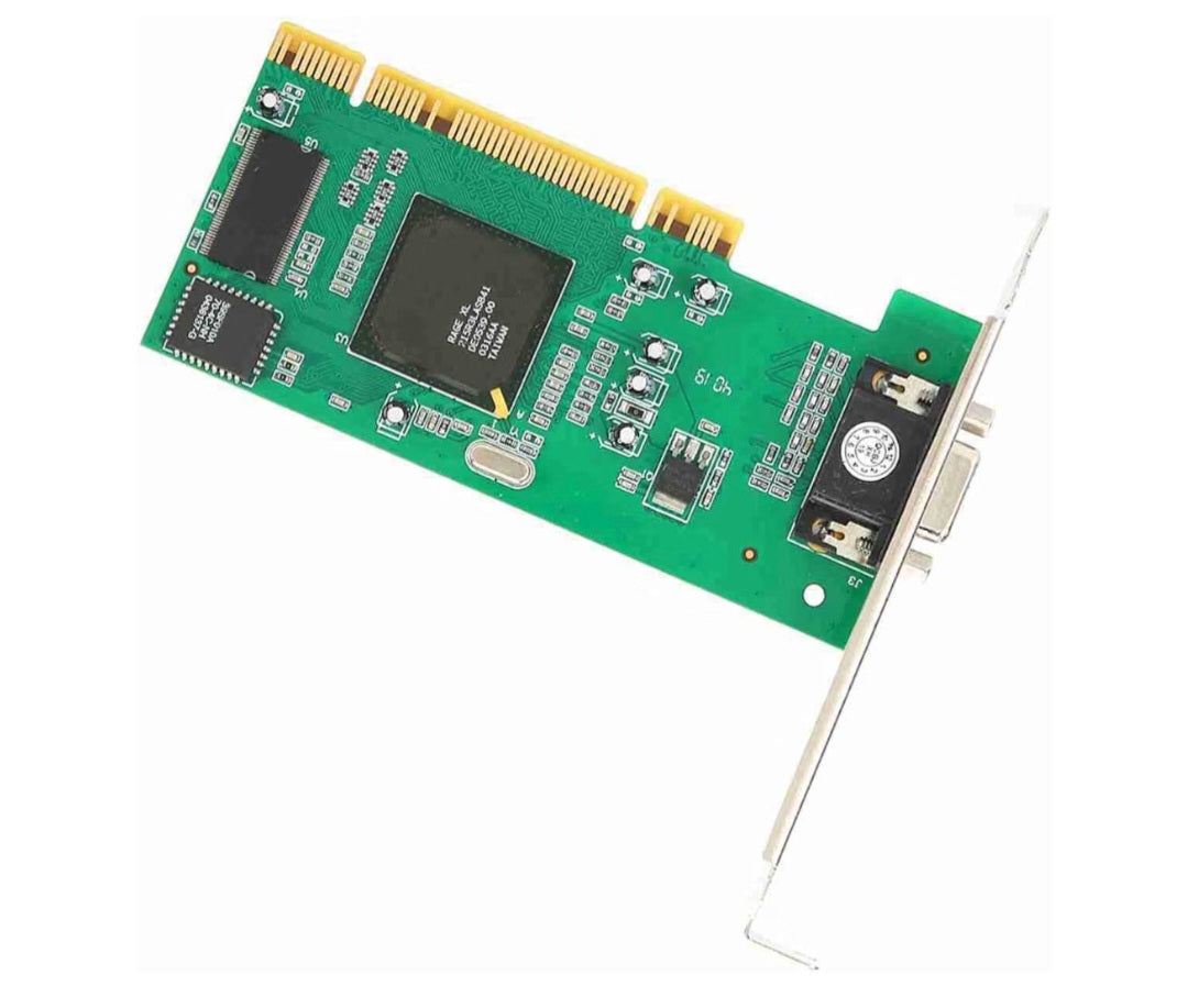 Tarjeta gráfica, VGA PCI 8 MB 32 bits, computadora de escritorio, accesorios de computadora, pantalla múltiple, para ATI Rage XL, SDRAM, placa de circuito impreso de metal +, tarjeta gráfica de video,