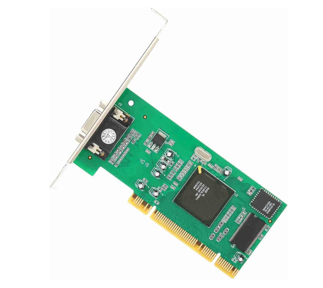Tarjeta gráfica, VGA PCI 8 MB 32 bits, computadora de escritorio, accesorios de computadora, pantalla múltiple, para ATI Rage XL, SDRAM, placa de circuito impreso de metal +, tarjeta gráfica de video,