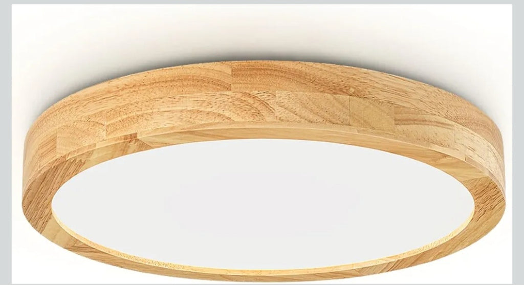 Plafón LED Techo Ø 30 cm Madera, Lámpara Techo 24W 3100LM 4500K
Lámpara de Techo Redonda con Diseño Moderno, Luz 4500K Blanco Neutro para Salón, Dormitorio, Habitación, Cocina, Oficina